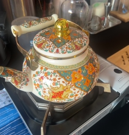 Decorative Teapot with Burner